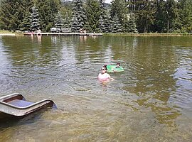 Wasserspaß im Badesee