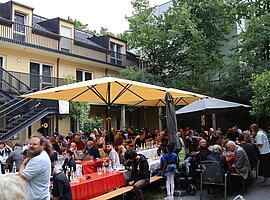 Sommerfest im Innenhof